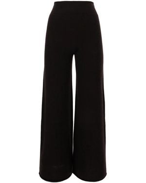 Vanisé Broeken ,Bruin ,Kasjmier Wijde Broek - Zwart