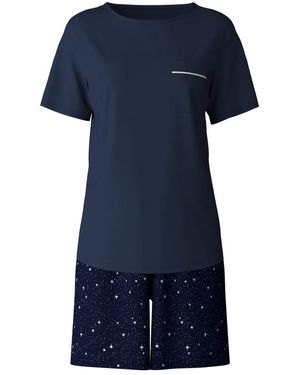 CALIDA Korte Pyjama Set - Blauw