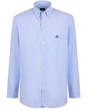 Etro Casual Shirts - Blu