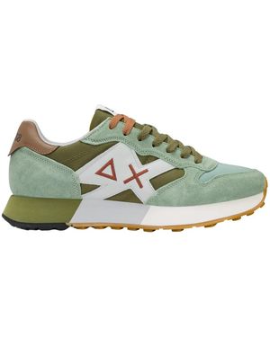 Sun 68 Trainers - Green