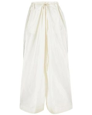 Daniela Gregis Wide Pants - White
