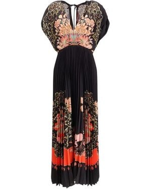 La DoubleJ Multicolour Polyester Casual Dress - Red