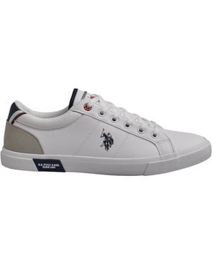 U.S. POLO ASSN. Urban Stijl Synthetisch Leren Sneakers - Grijs
