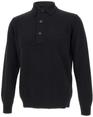 FILIPPO DE LAURENTIIS Round-Neck Knitwear - Blue
