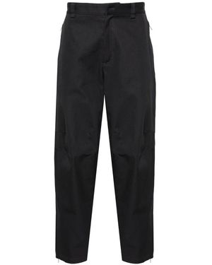 Lanvin Broeken ,Grijs ,Katoen Casual Grijze Biker Broek - Zwart