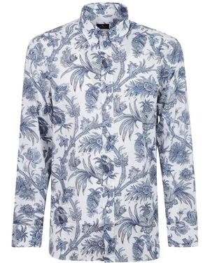 Etro Overhemden ,Veelkleurig Overhemden - Blauw