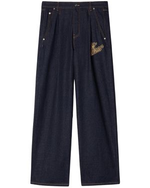 Off-White c/o Virgil Abloh Wide Jeans - Blue