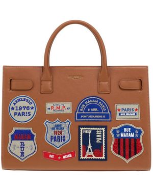 Rue Madam Tote Bags - Blue