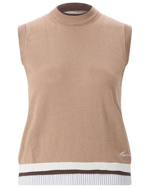 MSGM Round-Neck Knitwear - Neutre