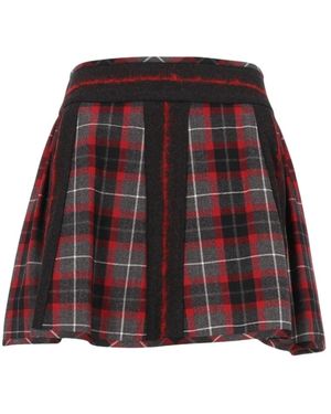 Vivienne Westwood Mini Bell Skirt - Rood