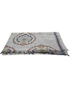 Dell'Oglio Winter Scarves - Grey