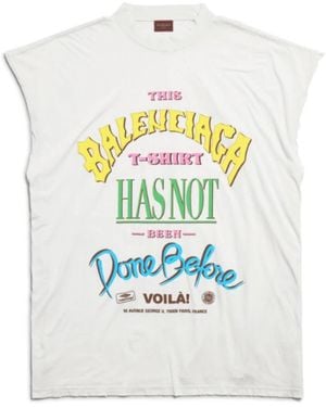 Balenciaga Sleeveless Tops - Blanco