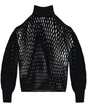 Alaïa Long Sleeve Tops - Noir