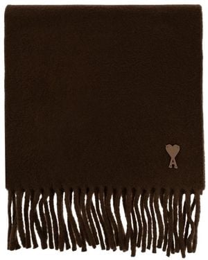 Ami Paris Winter Scarves - Nero