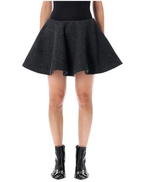Ganni Short Skirts - Black