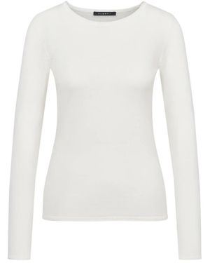 Bugatti Long Sleeve T-Shirts - White