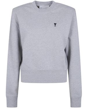 Ami Paris Sweatshirts - Gris