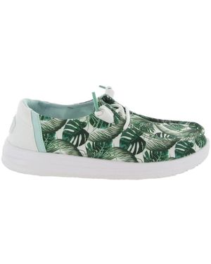 HEYDUDE Laced Shoes - Green