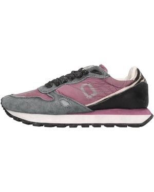 MonoWay Schoenen ,Roze ,Leer Runner 25 - Paars