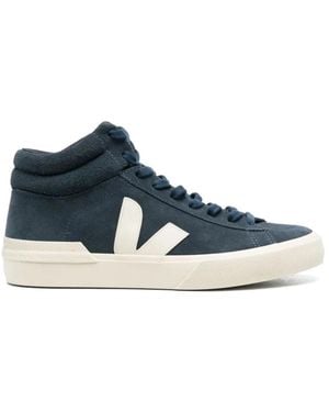 Veja Minotaur Suede Trainers - Blue