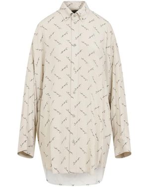 Balenciaga Overhemd Met Knopen - Wit