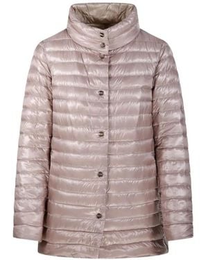 Herno A-Shape Wende-Steppjacke - Braun