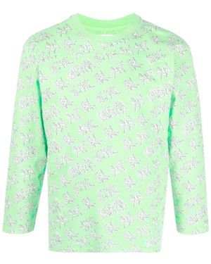 ERL Long Sleeve Tops - Verde
