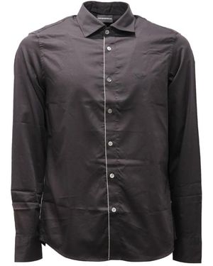 Armani Casual Shirts - Negro