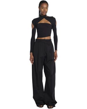 Amazuìn Tops ,Zwart ,Nylon Josie Top