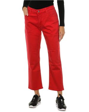 Armani Jeans Ausgestellte Jeans Retro-Stil - Rot