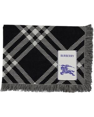 Burberry Winter Scarves - Negro