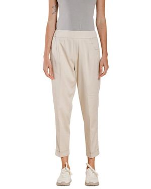 Mason's Cropped Trousers - Natural
