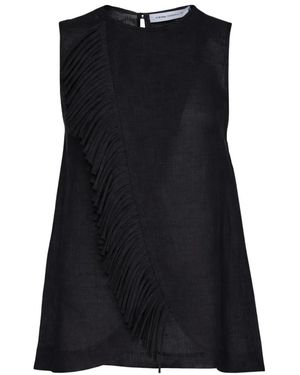 SIMONA CORSELLINI Sleeveless Tops - Black