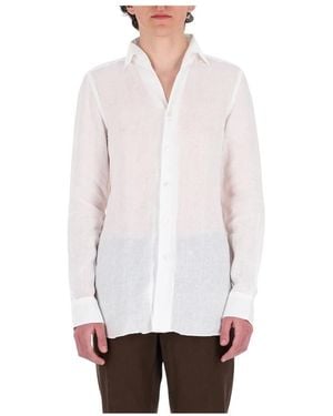 Finamore 1925 Casual Shirts - White