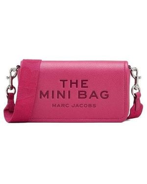 Marc Jacobs De Leren Mini Tas - Roze