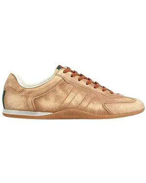 Gucci Schoenen ,Bruin ,Leer Rochelle Calf - Naturel