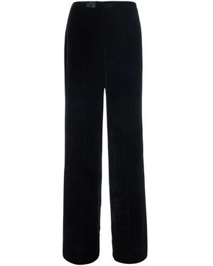P.A.R.O.S.H. Broeken ,Zwart ,Velvet Oversize Broek
