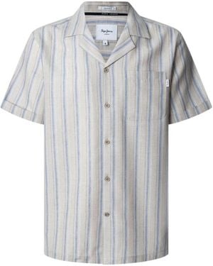 Pepe Jeans Short Sleeve Shirts - Grigio