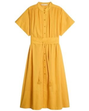 Vanessa Bruno Shirt Dress - Gelb