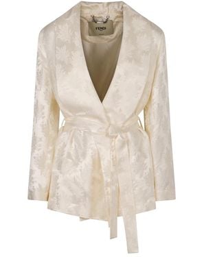 Fendi Light Jackets - Neutro