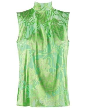 Nenette Sleeveless Tops - Green