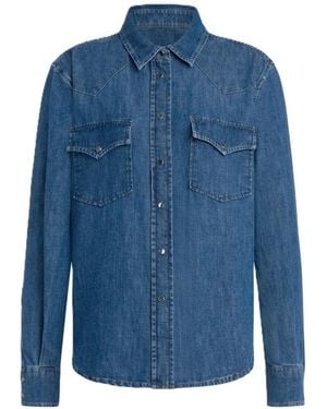 Dondup Denim Shirts - Blue