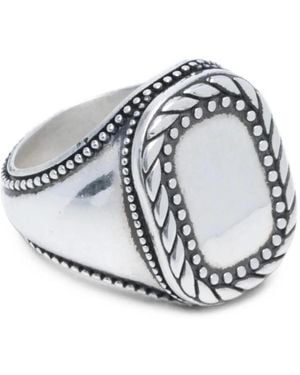 MM6 by Maison Margiela Rings - Metálico