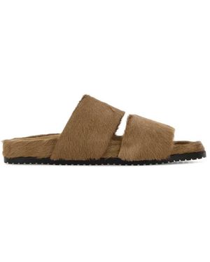 Dolce & Gabbana Sliders - Brown