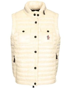 Moncler Vests - Natural