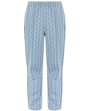 Lacoste Broeken ,Blauw ,Katoen Paris Monogram Trainingsbroeken