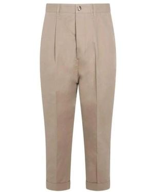 Ami Paris Cigaretbroek - Naturel