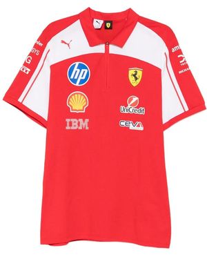 PUMA Fitness ,Rood ,Katoen Sf Replica Polo