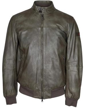 Peuterey Leather Jackets - Gris