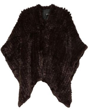 PINKO Jassen ,Bruin ,Katoen Ciliegio Mantella Tricot - Zwart
